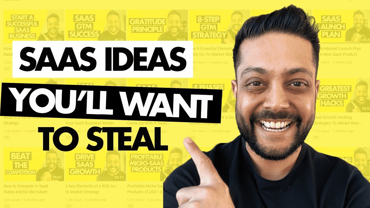 SaaS Ideas You'll Want to Steal for 2024 - YouTube
