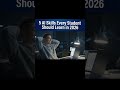 Five AI skills every student should learn and practice