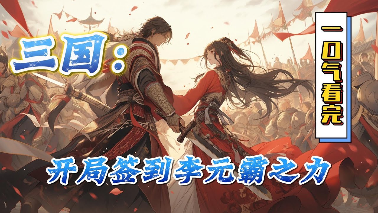 🔥完结！💥独家！《三国：开局签到李元霸之力》重生穿越到三国，我竟成了东吴德王严白虎的倒霉弟弟？没关系，我有签到系统我怕谁！#動漫 #穿越#有声漫画#爽文#三国#玄幻 #无敌