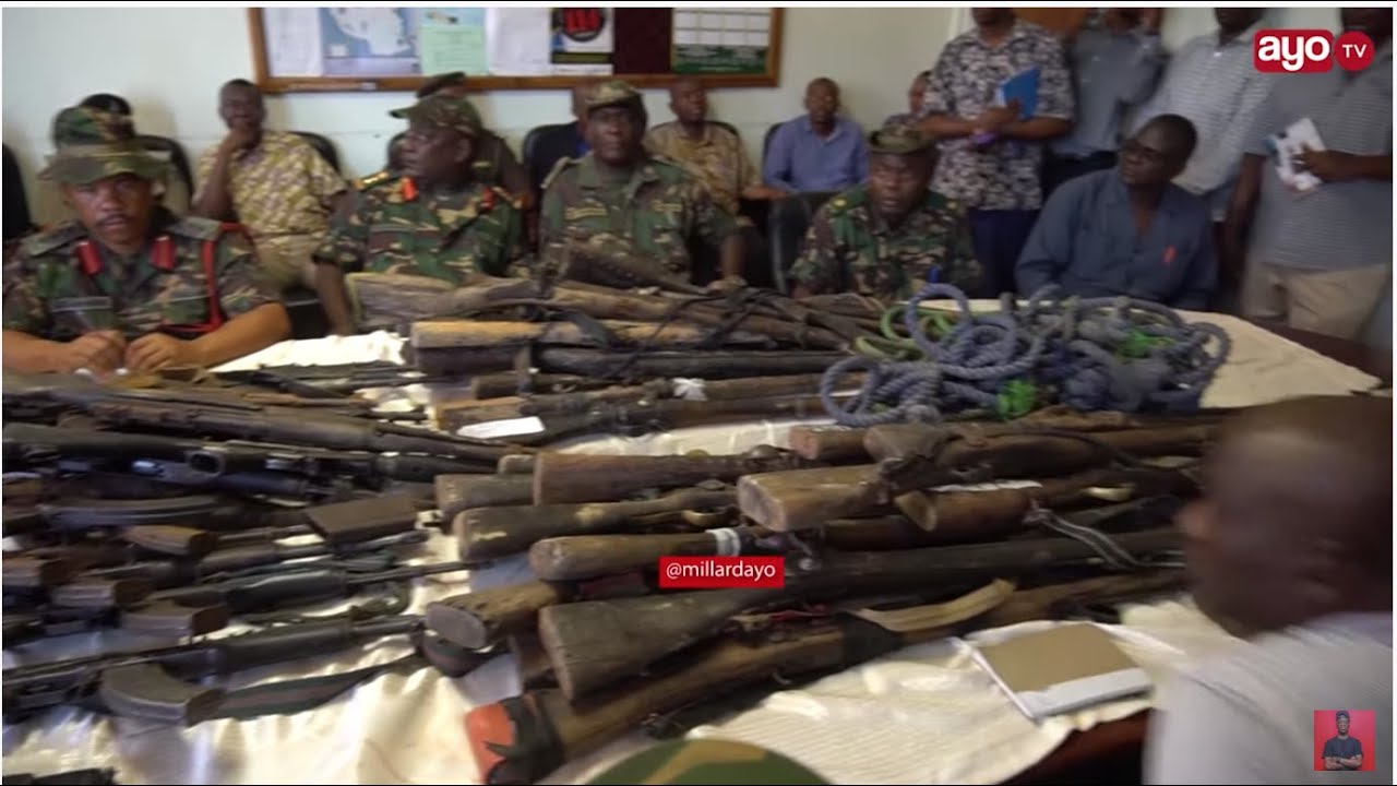 JESHI LAKAMATA SILAHA 50 KATIKA KAMBI YA WAKIMBIZI 