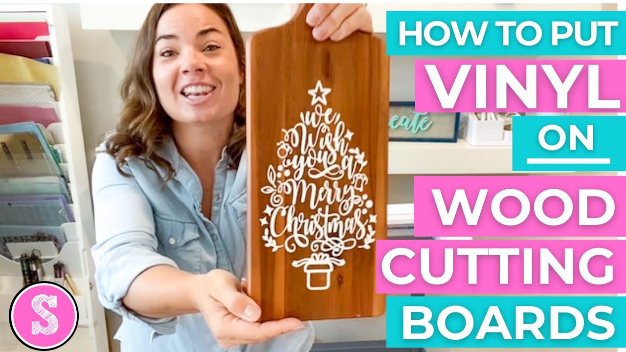 ❤️ How to Apply Vinyl to Wood Cutting Boards 
