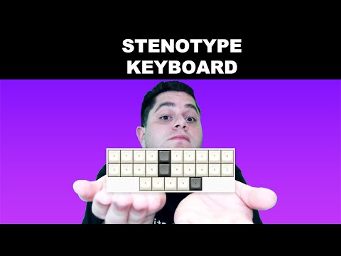 What is a Stenotype Keyboard?