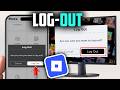 How to Logout Roblox Account PC + Mobile