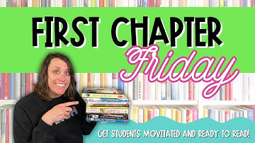 How to Start First Chapter Friday in Your Elementary Classroom