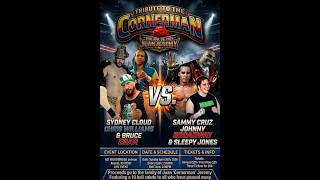 Sydney Cloud, Bruce Egar & C Dubb  Vs Johnny Broadway, Sammy Cruz & Sleepy Jones, April 26th 2026