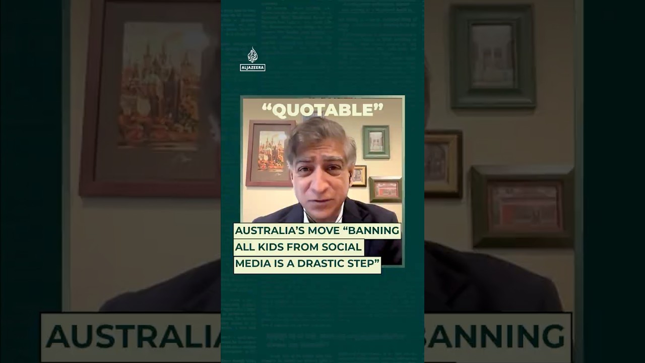 Australia’s move “banning all kids from social media is a drastic step”