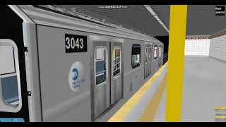 Openbve 2011 r152 7 train departing at Vernon Jackson Avenue