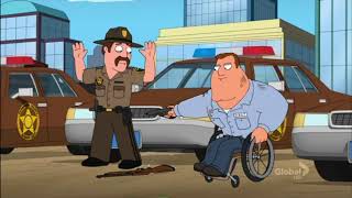Family Guy - Joe Swanson Law Enforcements Man Of The Year