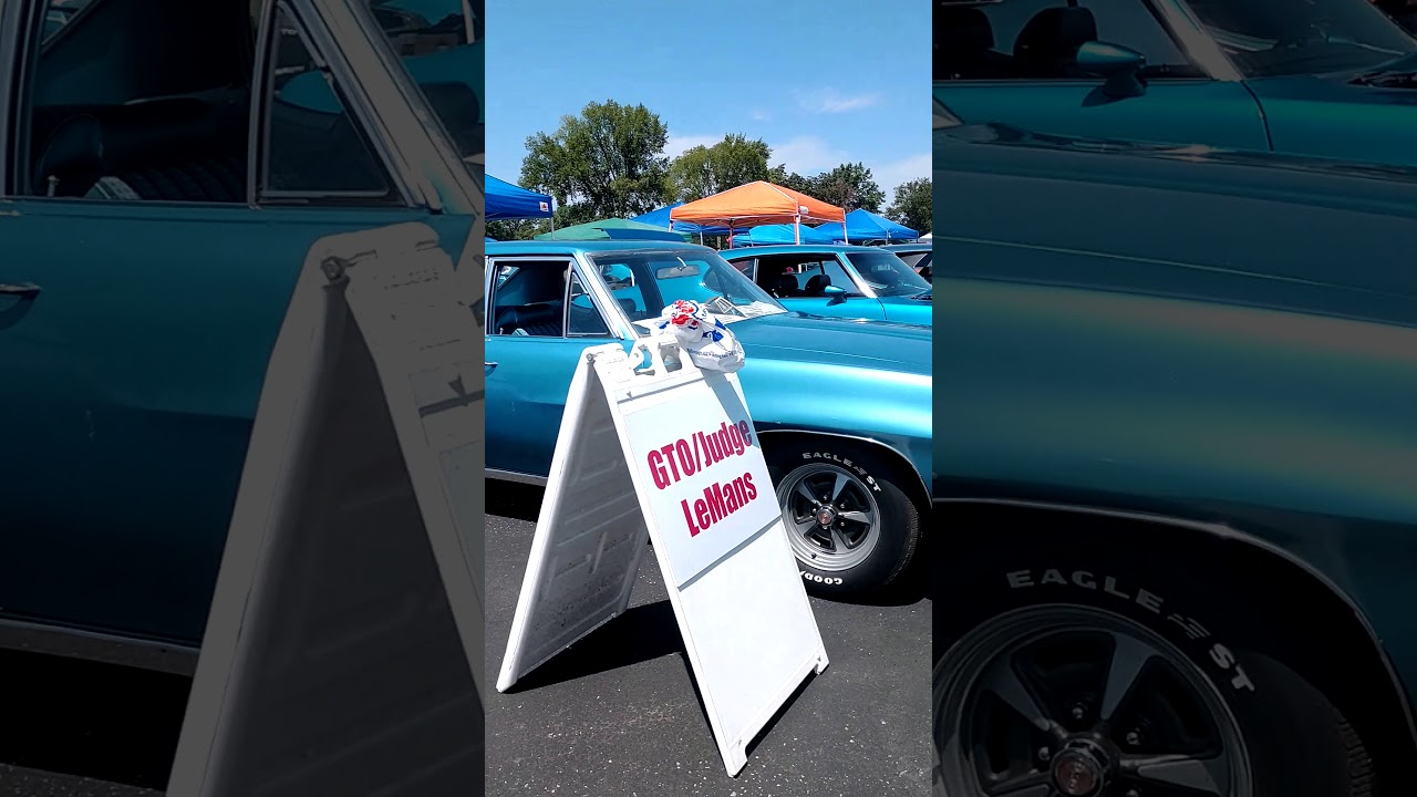 2019 AMEs Pontiac Nationals Saturday Car Show Norwalk Ohio YouTube