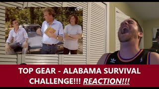 Americans React | TOP GEAR | Run Out Of Alabama! | REACTION