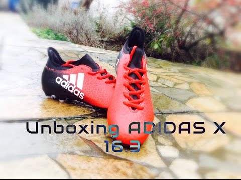 UNBOXING : ADIDAS X 16.3 ! - YouTube