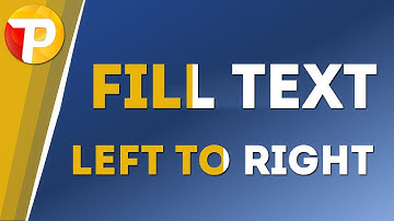 PowerPoint Brush Color Animation - Fill text progressively with any color ✔