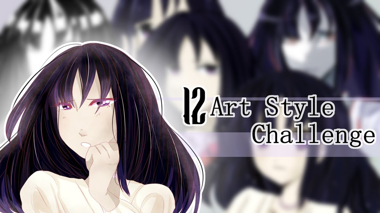12 Art Styles Challenge - YouTube