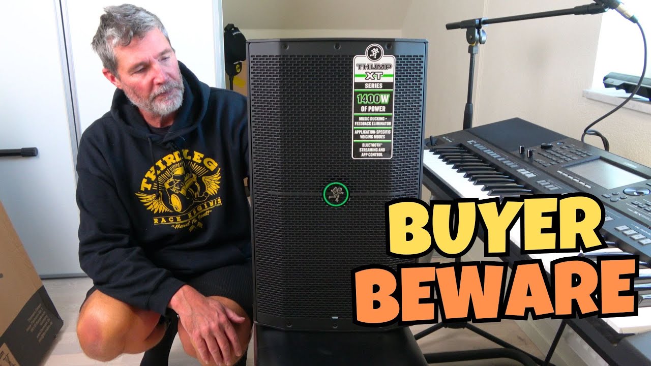 MACKIE THUMP 210XT Update & Warning