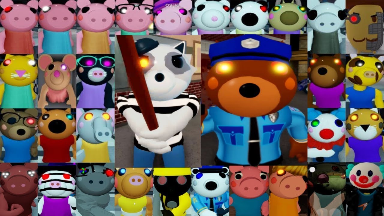 Roblox Piggy Book 1 2 All Jumpscares Youtube - roblox piggy book 2 characters