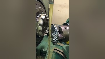 Phay bánh răng côn xoắn  trên máy chuyên dụng Gleason 118 tại Bình Tân Tphcm