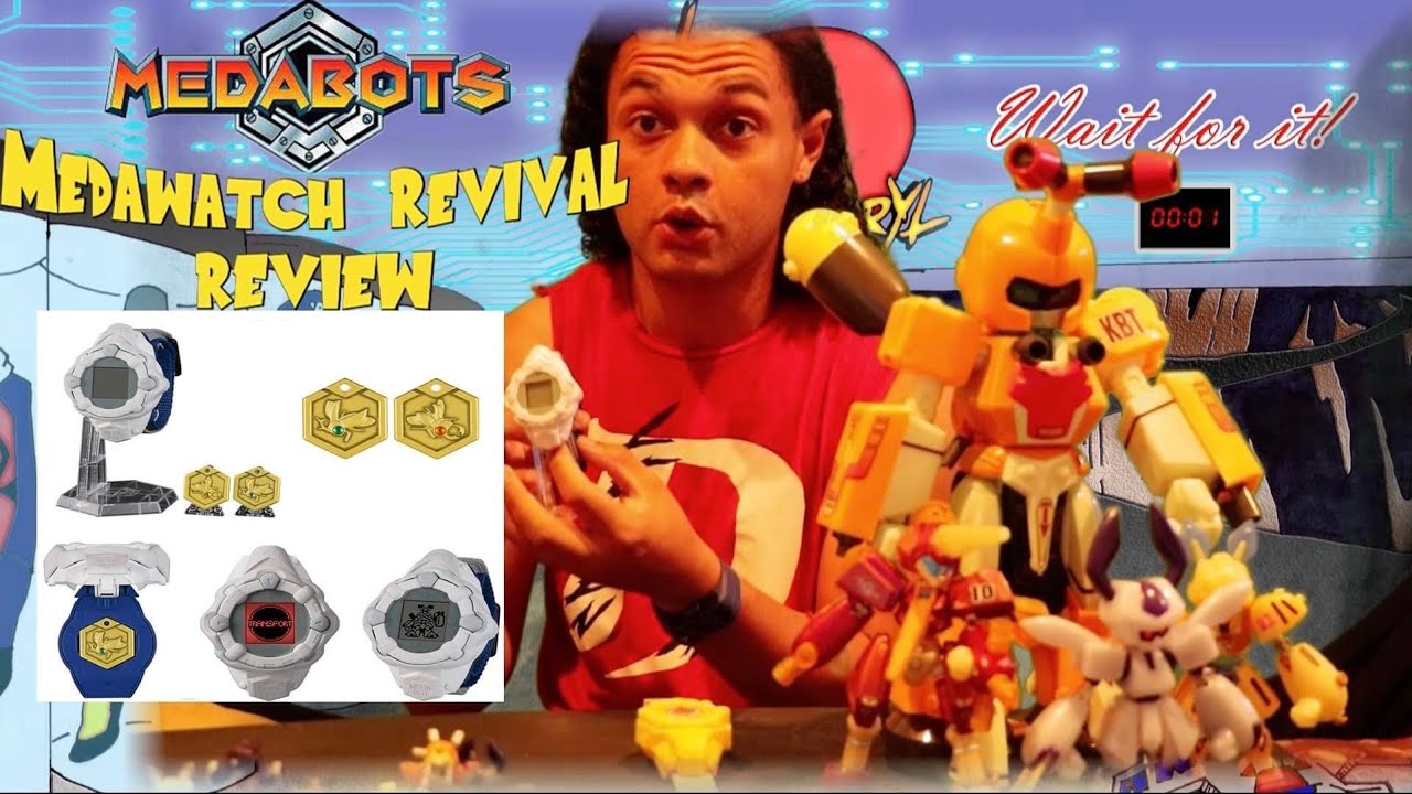 Medabots Medawatch Revival Toy Review! - YouTube