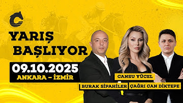 At Yarışı Tahminleri 9 Ekim 2025 – Ankara 75.Yıl & İzmir Şirinyer Hipodromu | Yarış Başlıyor