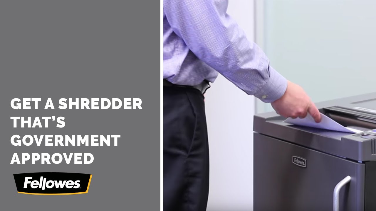 Commercial Shredders, Government Approved Fellowes Fortishred™ Series