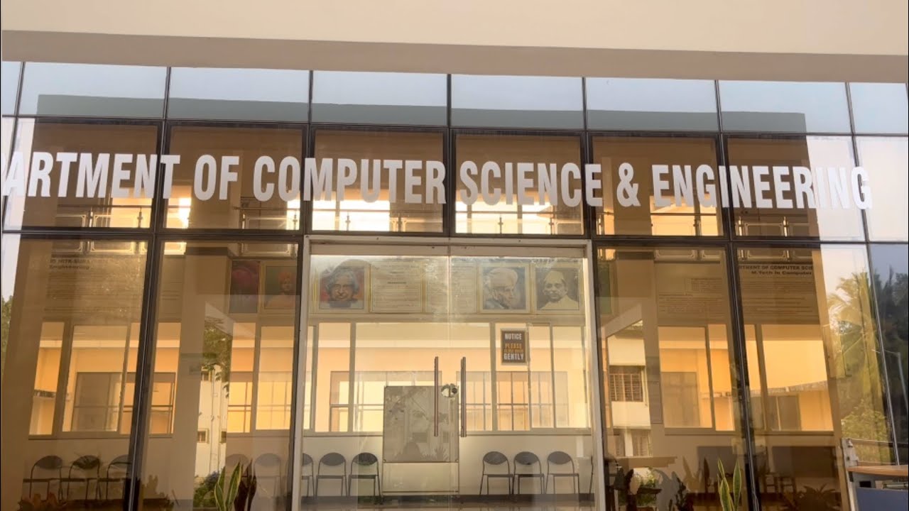 NITK COMPUTER SCIENCE DEPARTMENT TOUR | come fall in love ️ - YouTube