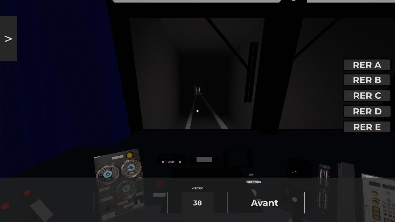 Roblox projet RER trajet avec un Z50000 IDFM RER D