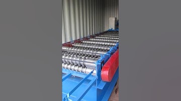 Sản xuất tôn lạnh cán sóng #shorts