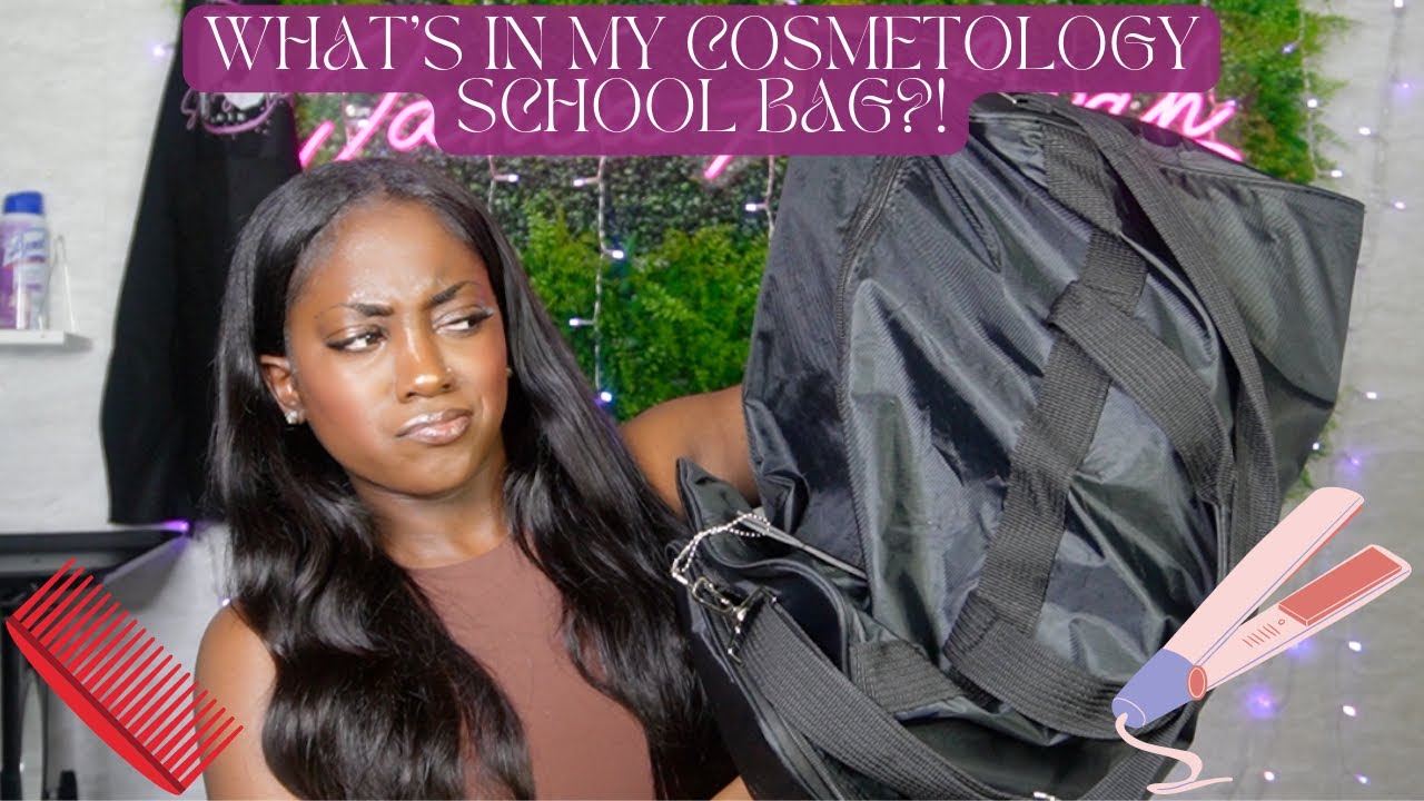 WHATS IN MY COSMETOLOGY SCHOOL KIT?! + what I added/bought YouTube