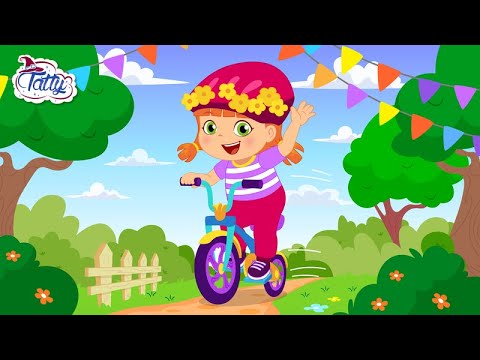 Татті вчиться їздити на велосипеді🚲 Нова серія 🪄 Мультфільм для дітей