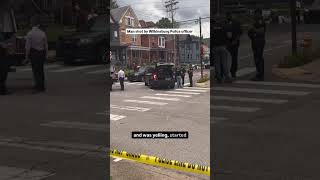 Man believed to be armed seriously injured after being shot by officer in Wilkinsburg