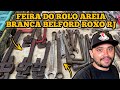 CAÇADA NA FEIRA DO ROLO DE AREIA BRANCA EM BELFORD ROXO NO RIO DE JANEIRO