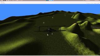 Unity3D Airplane Test