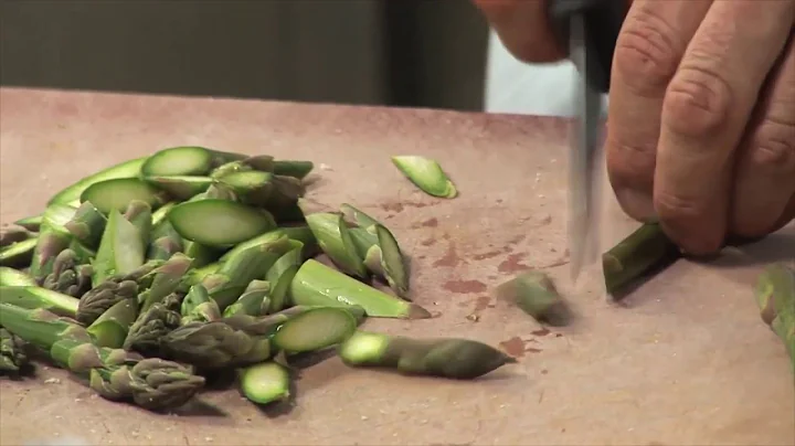 How to make Creamy Asparagus Tagliatelle by Theo R...