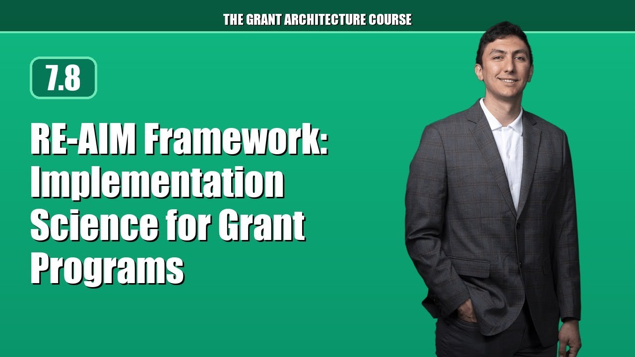 RE AIM Framework Implementation Science for Grant Guide (7.8) - YouTube