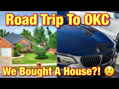 Road Trip In The New BMW to Oklahoma. I Bought A House In OKC? 😲