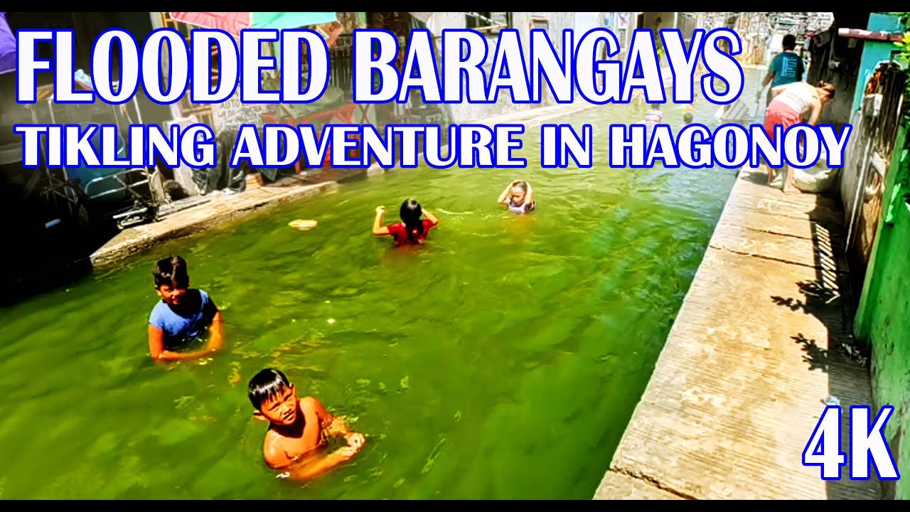 FLOODED Barangay's  in HAGONOY - TIKLING ADVENTURE IN HAGONOY