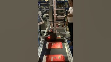 Automatic paging security code labeling machine#shorts