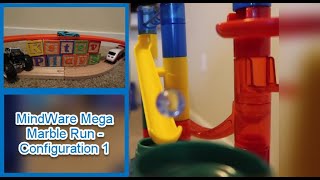 Kstevplays - Mindware Mega Marble Run - 1St Configuration