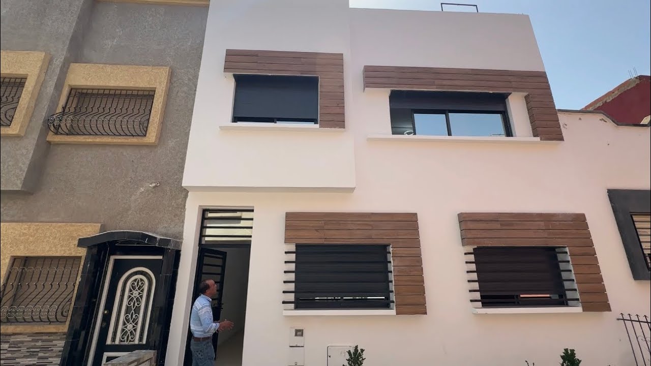 لمحبين الإستقلالية منزل حر 200 متر للبيع حي اليانس مهدية القنيطرة