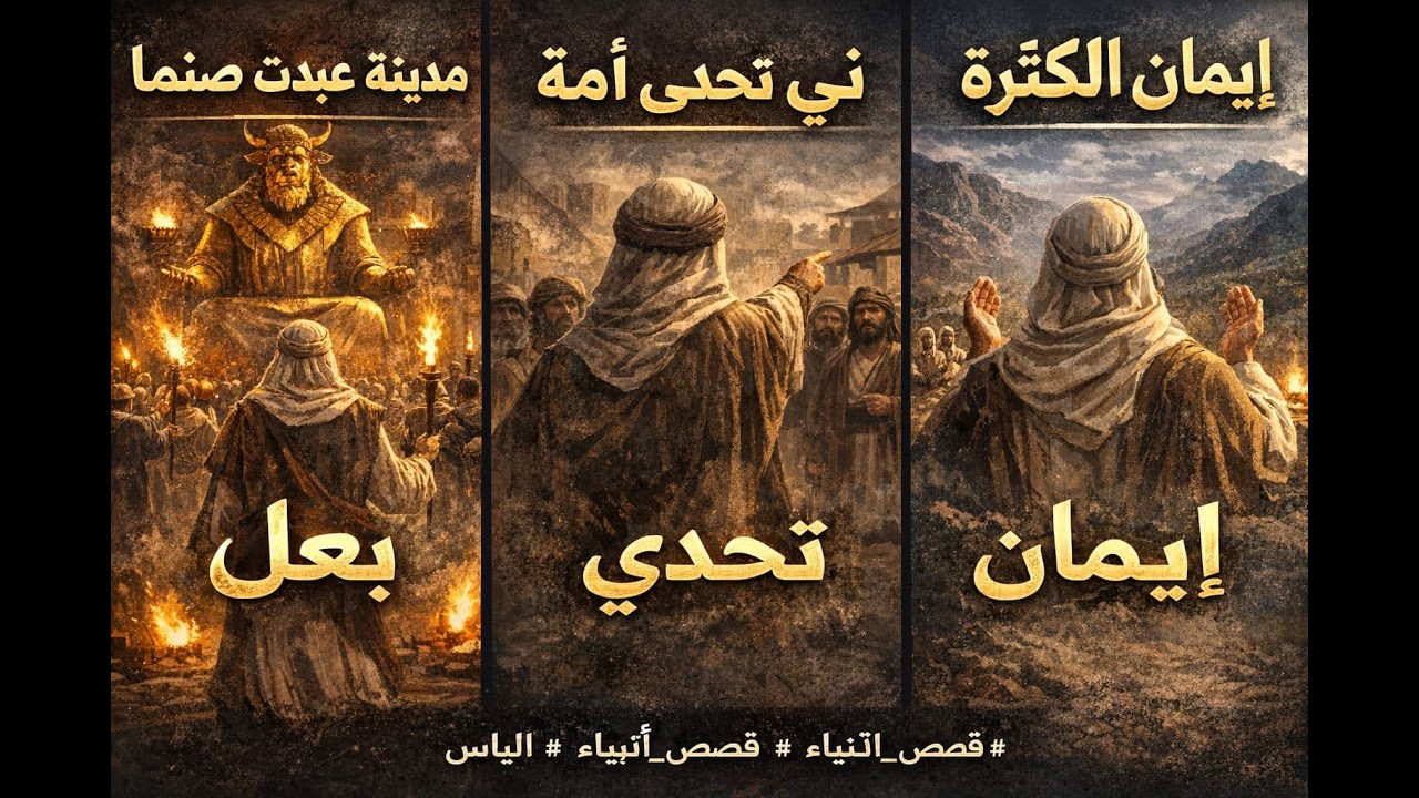 الياس عليه السلام حين طغى الباطل !