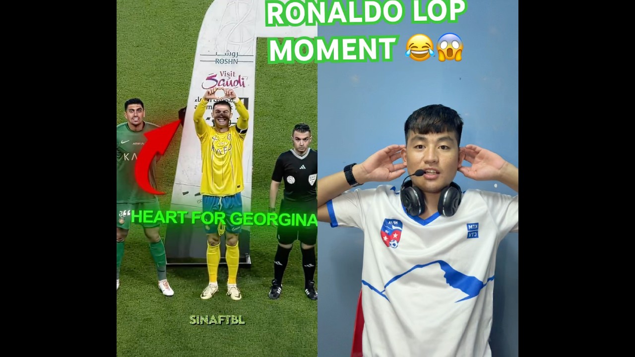 Ronaldo Reacts When Geo Wear Brazil Shirt reaction shorts Ronaldo 🤯😱 