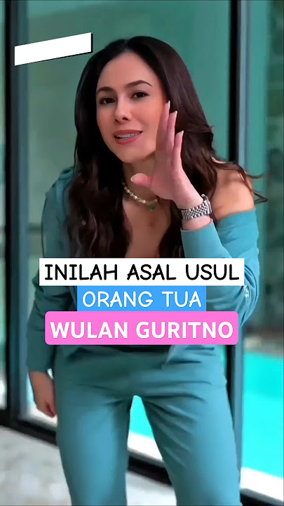 ASAL USUL ORANG TUA WULAN GURITNO #shorts