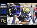 Duke vs. Georgia Tech Condensed Game | 2020 ACC Football