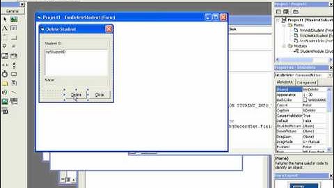 DataBase Programming Using VB 6.0 Part2 | VB Programming Video Tutorials