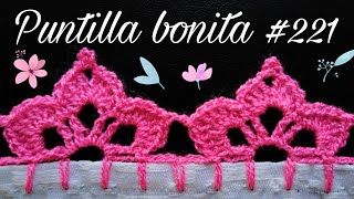Puntilla de una vuelta bonita #221 - Puntillas Kelly