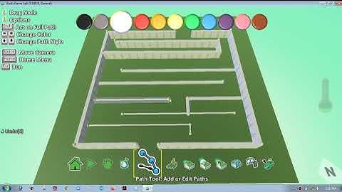 Creating Simple MAZE Game in KODU