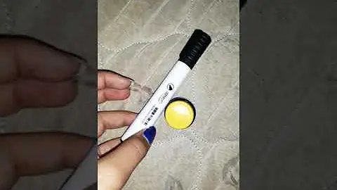 Como fazer tinta para marcadores?