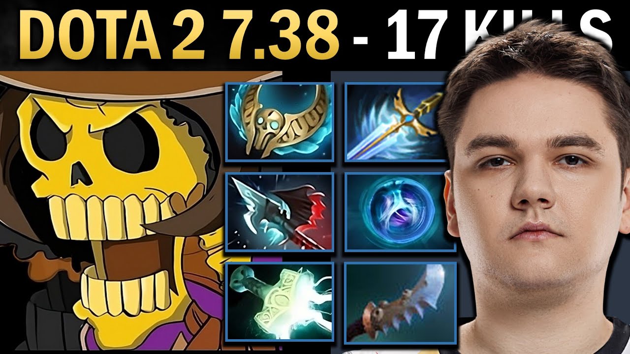 Clinkz Gameplay Yatoro with 17 Kills and Linkens - TI14