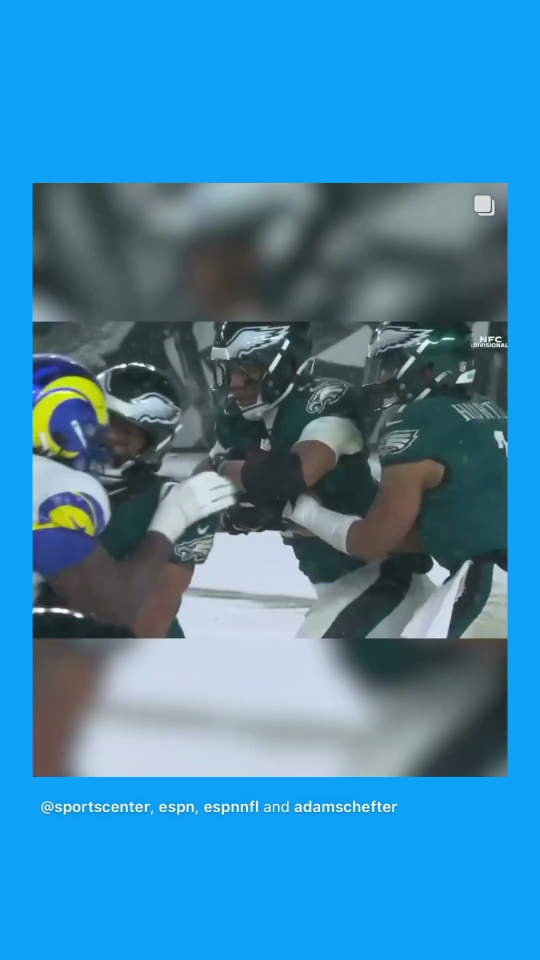 I got this #hoodnews #eagles #saquonbarkley #jalenhurts #NFL #sports #football #viralvideo #omg #how
