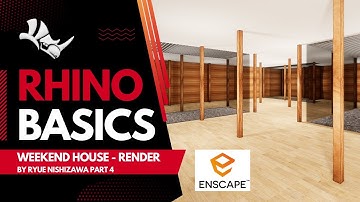 Rhino 7 - Render with Enscape - Weekend House by Ryue Nishizawa Part 4