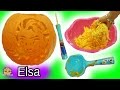 Carving Disney Frozen Queen Elsa Into Big  Halloween Pumpkin